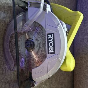 RYOBI Csb125 Circular Saw in Silver and Yellow